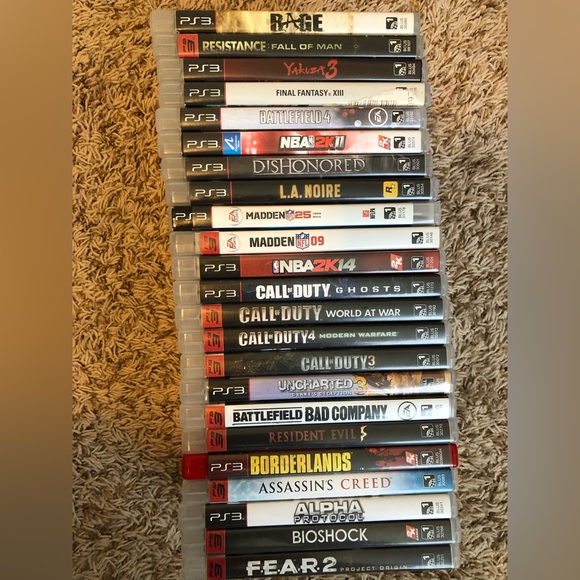 PS3 Games Bundle (Lot of 23 Games - ALL FUNCTIONAL) - Picture 2 of 4